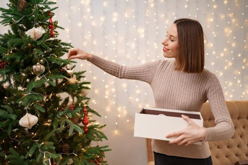 Add Festive Cheer with a Realistic 10 Foot Artificial Christmas Tree